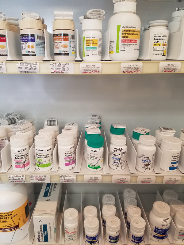 pharmacy Self-Tape Shelf Dividers