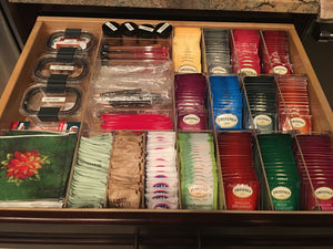 envelopes of tea